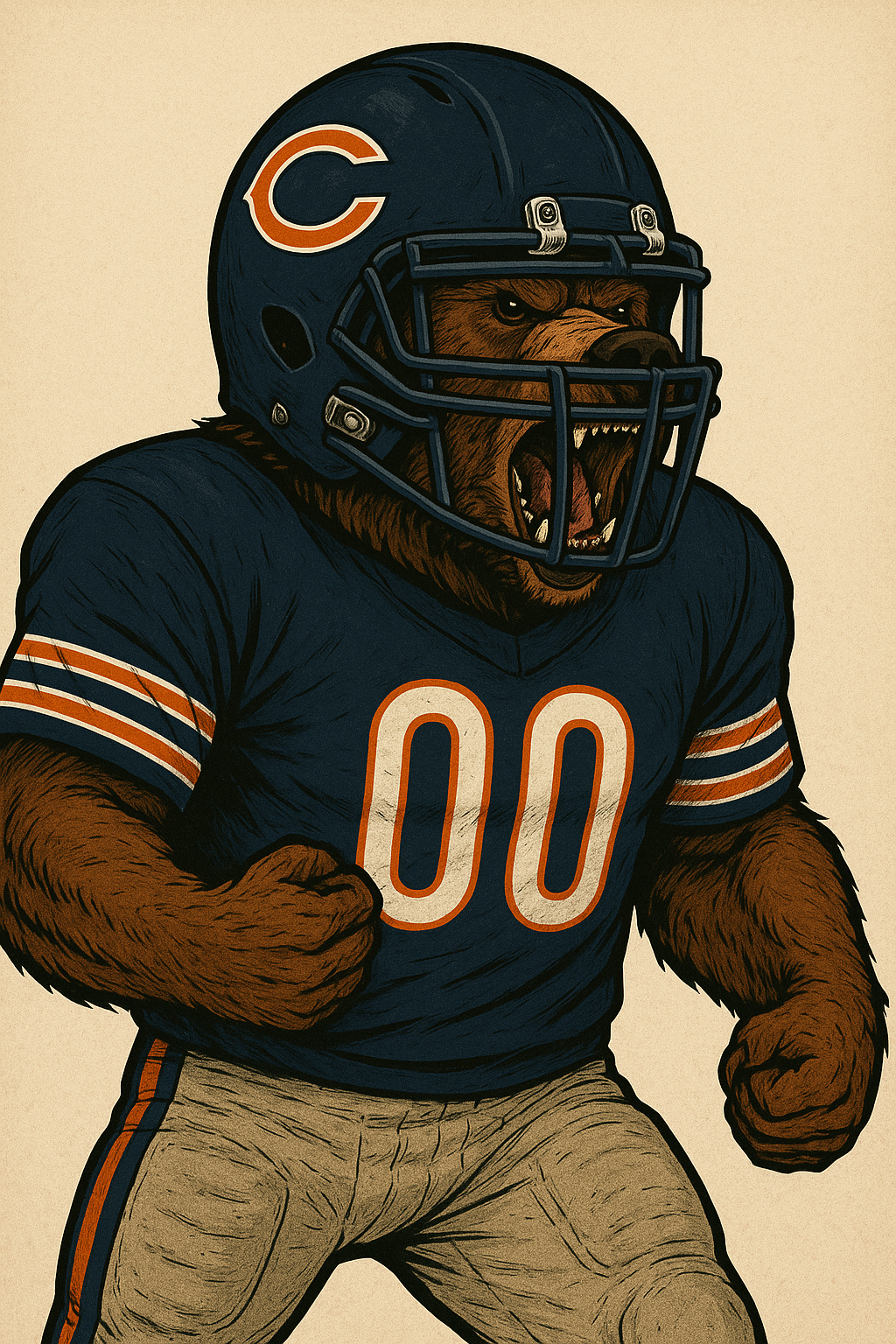 Chicago Bears T-Shirt XXL