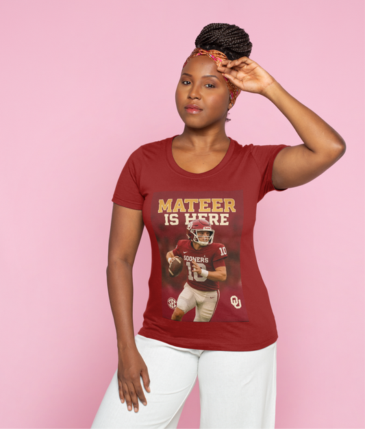 Short Sleeve T-Shirt Mateer Is Here
