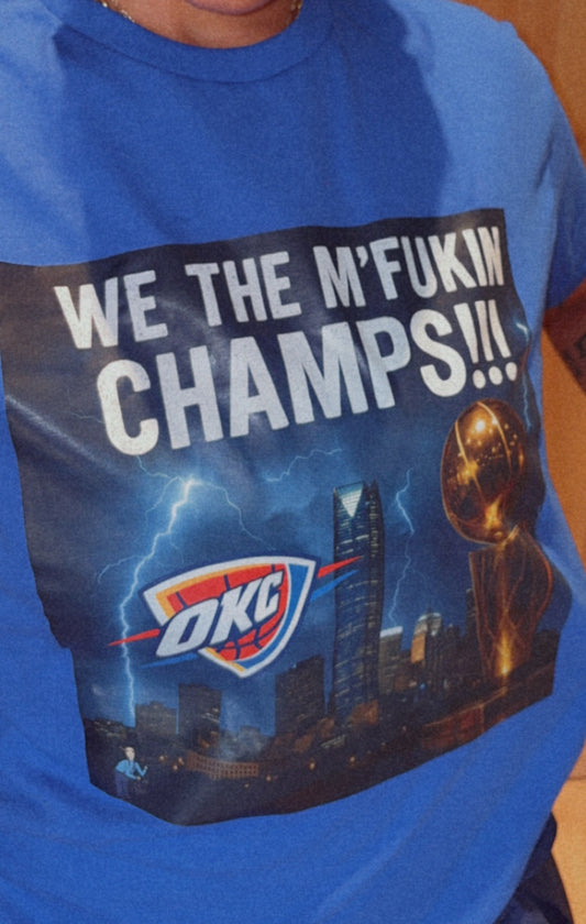 Short Sleeve T-Shirt OKC Thunder #1