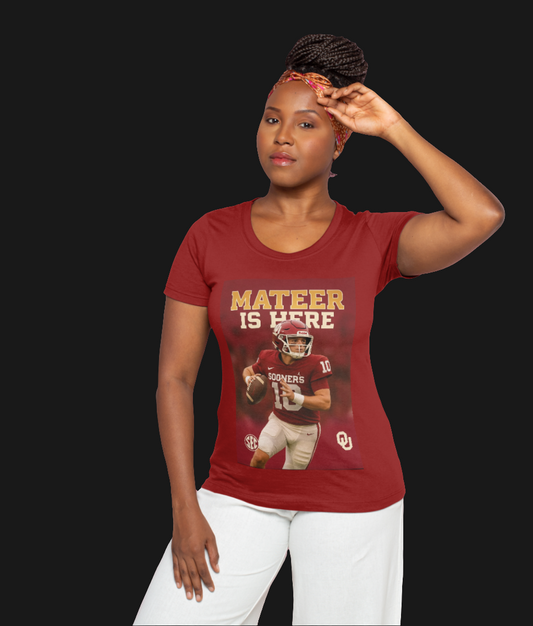 Short Sleeve T-Shirt Mateer Is Here