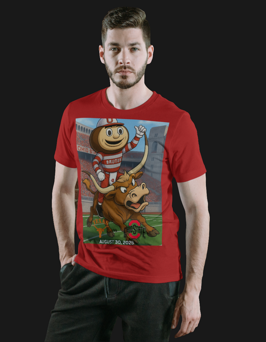 Ohio State vs Texas Short Sleeve T-Shirt